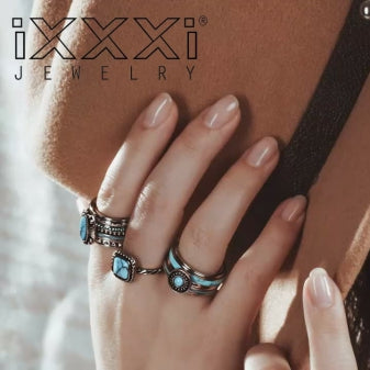 Arandela de joyería iXXXi Vintage Turquesa 2 mm