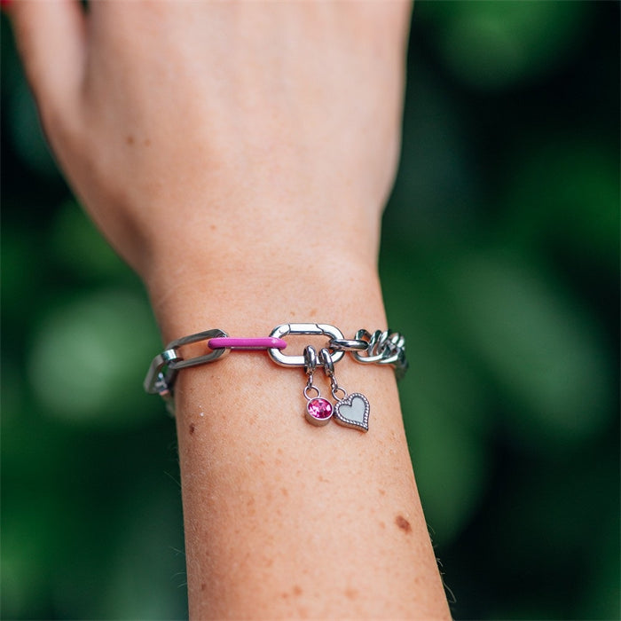 Pulsera compuesta iXXXi Connect Dee Silver