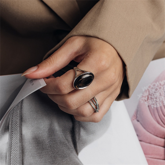 iXXXi Fame Ring Mirage Grey