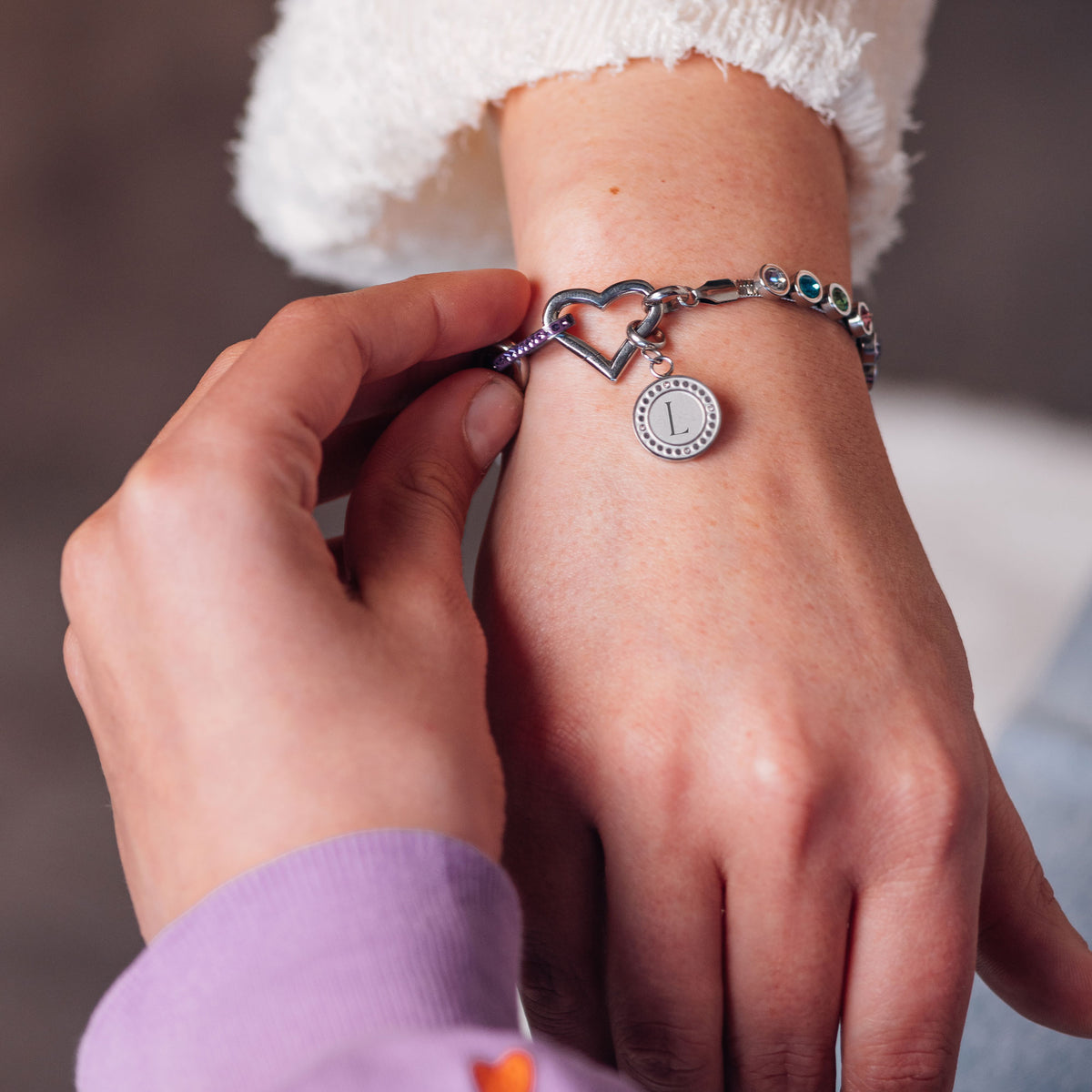 iXXXi Connect Charm Zirconia Round