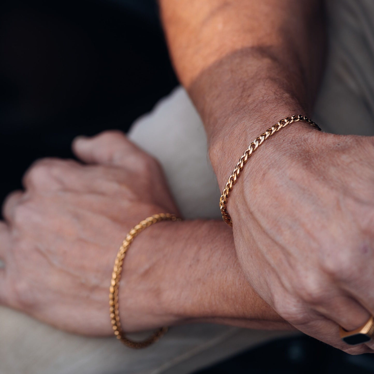 Pulsera iXXXi Hombre Cadena Plana