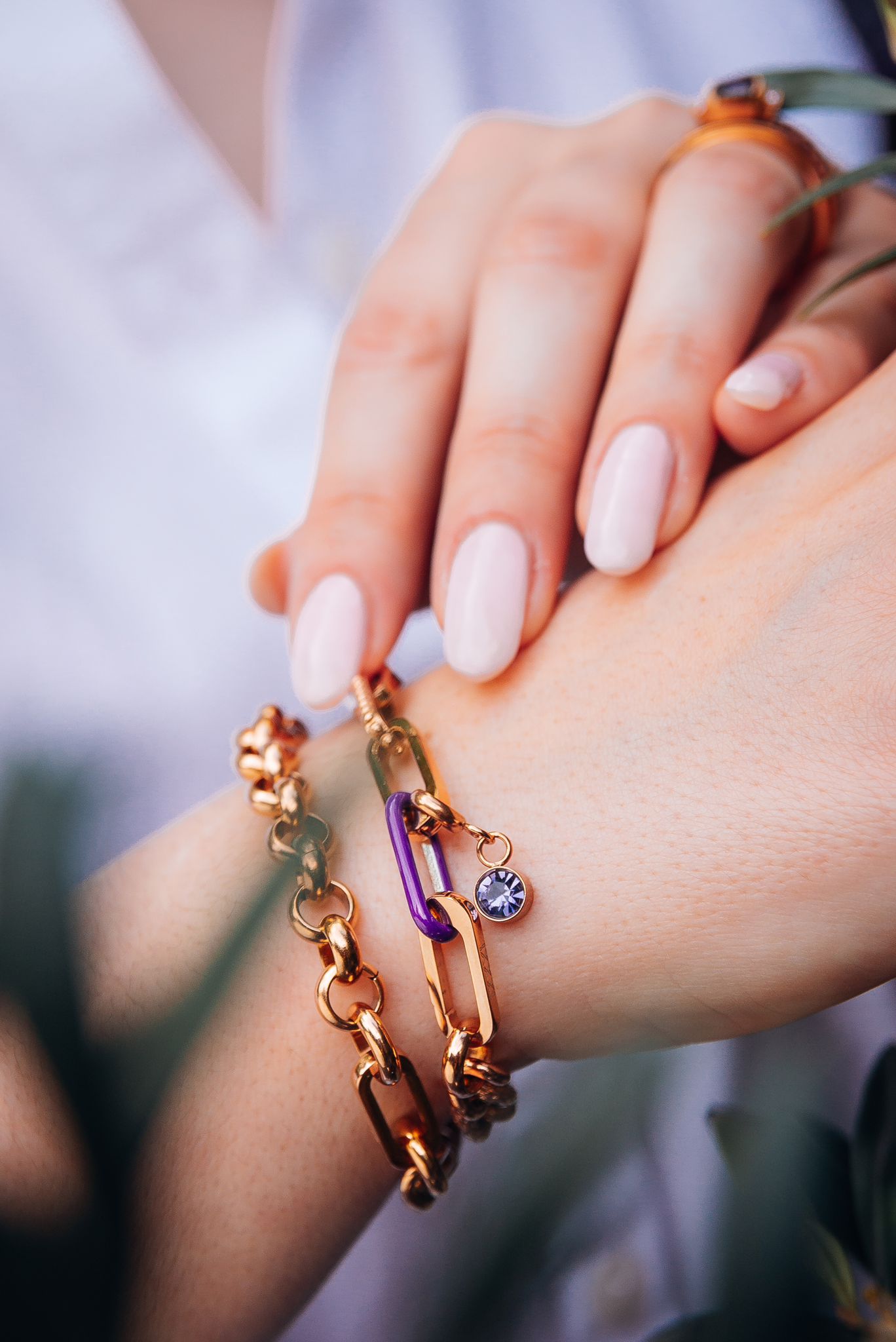 Charm iXXXi Connect Piedra Púrpura