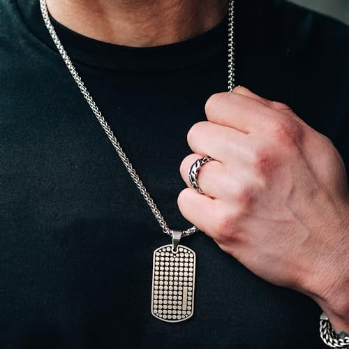 iXXXi Men Pendant Dog tag Dots