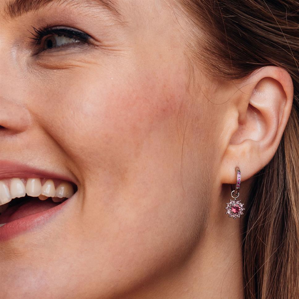 iXXXi Jewelry Hoops Fuchsia