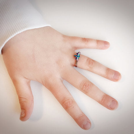 Kidz Libélula Acero Brillante