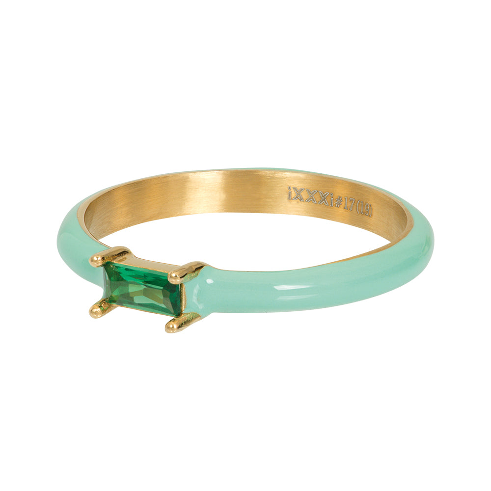 iXXXi Fame Ring Glossy Green | Nance@Home