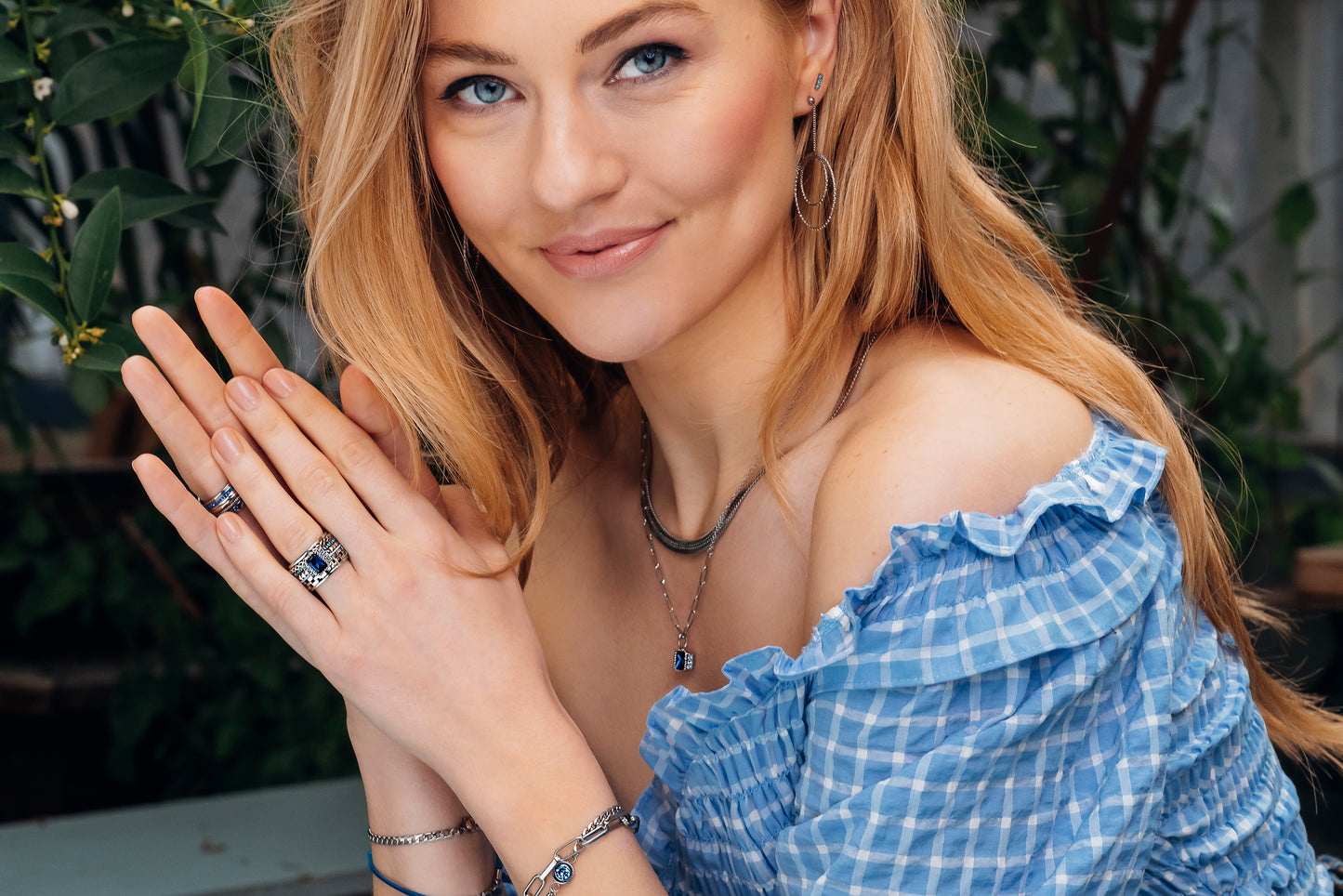 Anillo de relleno de joyería iXXXi Classic Miracle Blue