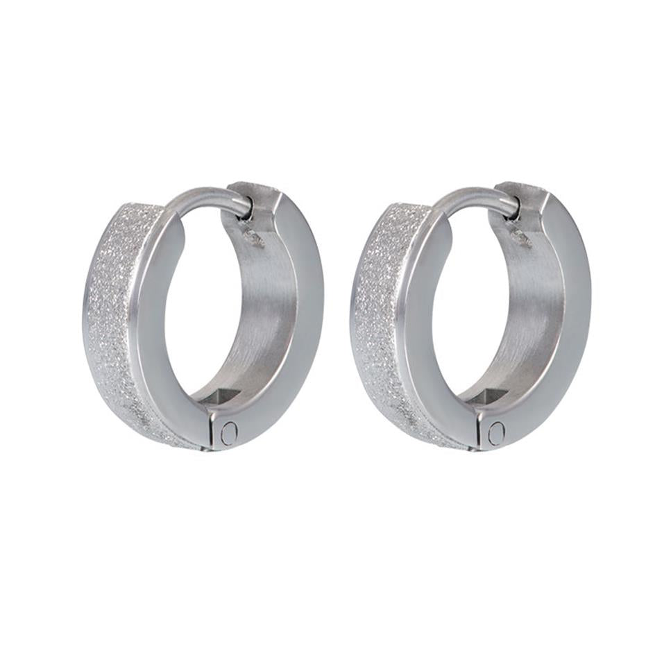 iXXXi Jewelry Ear Studs Sandblasted