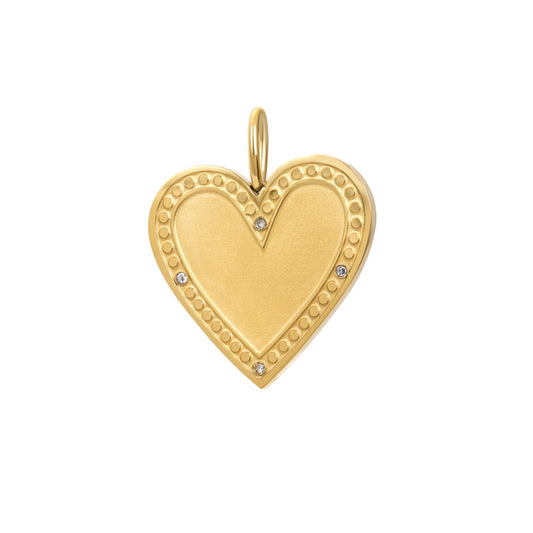 Colgante iXXXi CONNECT con corazón de circonita