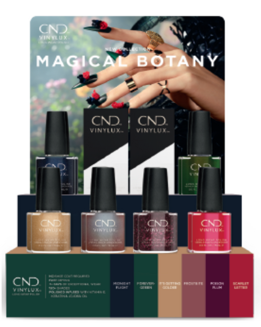 CND VINYLUX BOTÁNICA MÁGICA Colección Invierno 2023