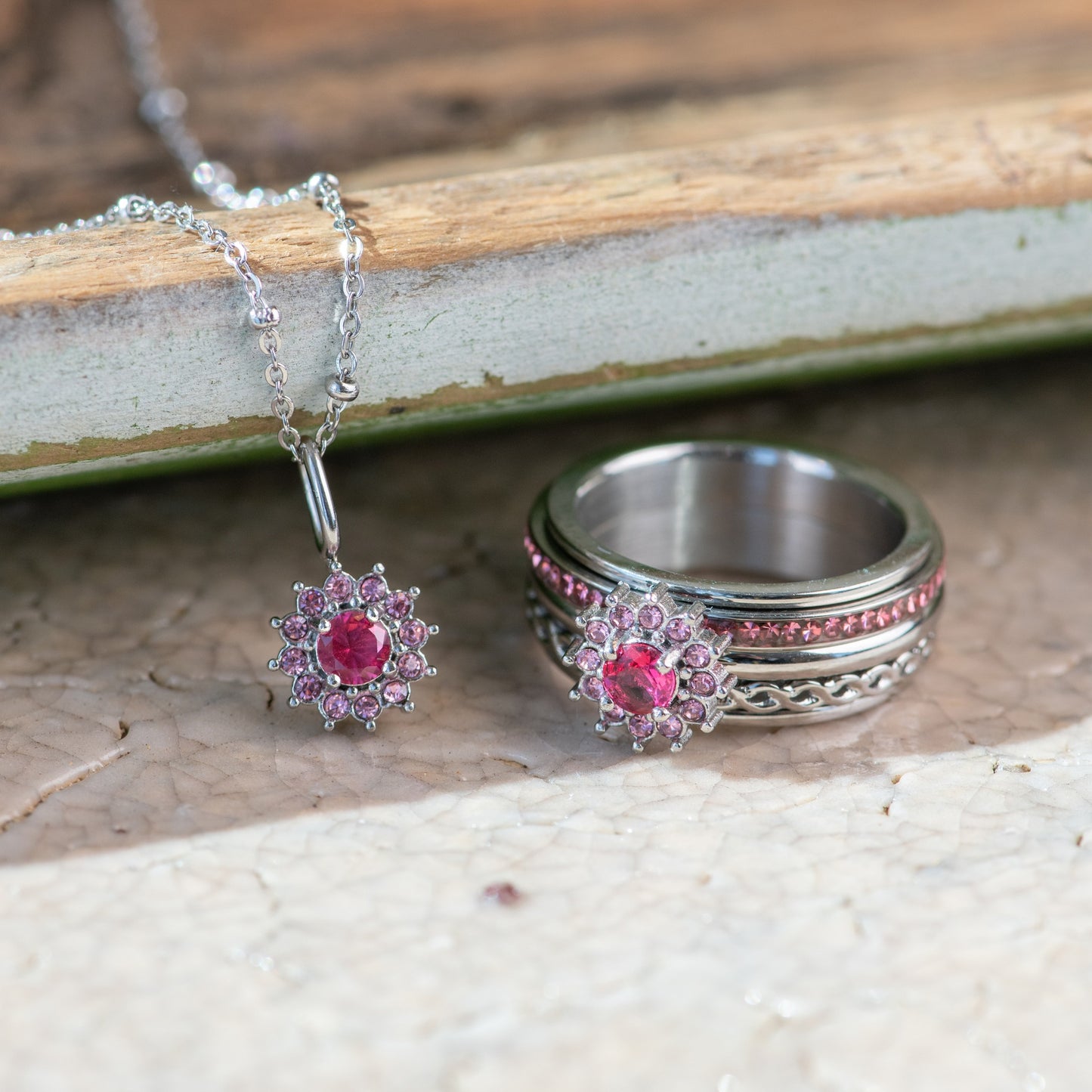 Colgante iXXXi Jewelry Lucia Fucsia