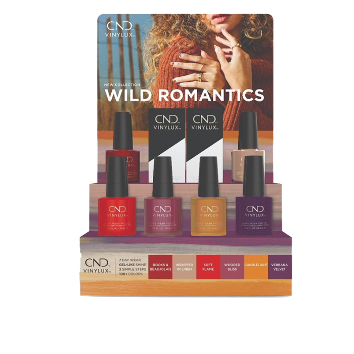 Colección CND Vinylux Wild Romantics Otoño 2021