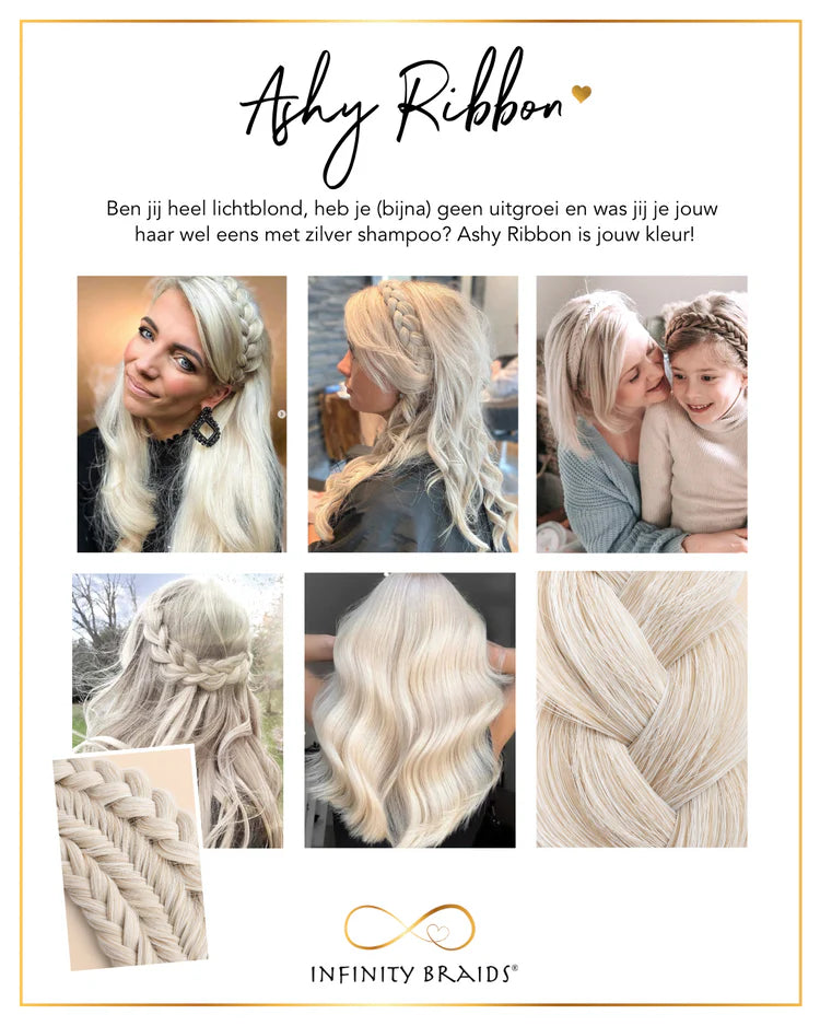 Infinity Braids Viènne Ashy Ribbon