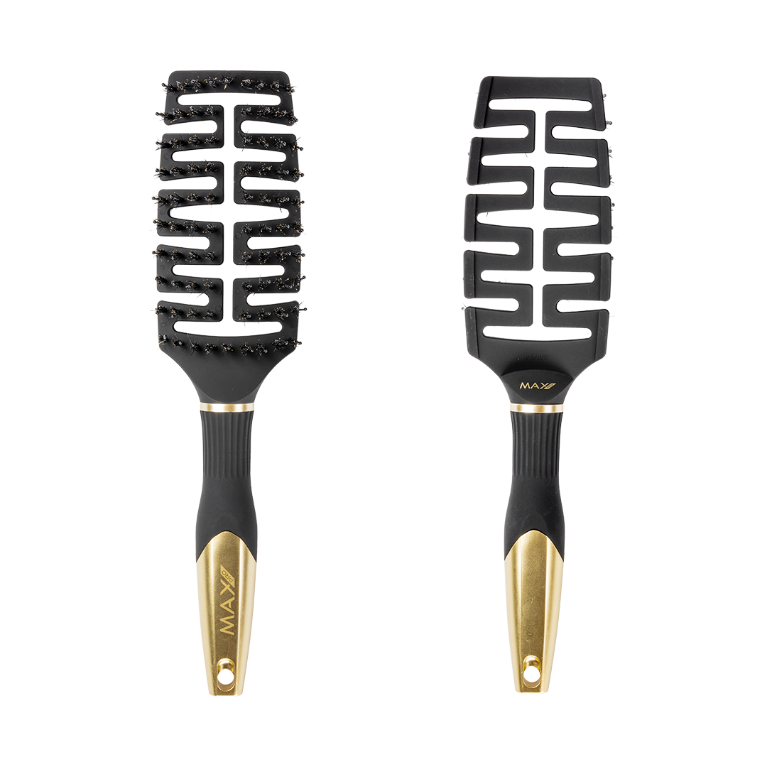 Max Pro Detangler Brush - Gold