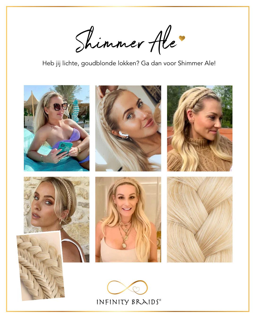 Infinity Braids Jolie Shimmer Ale