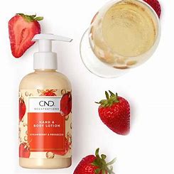 CND SCENTSACIONES LOCIÓN FRESA Y PROSECCO - 245 ML