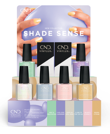 Colección Cnd Vinylux Shade Sense Primavera 2023