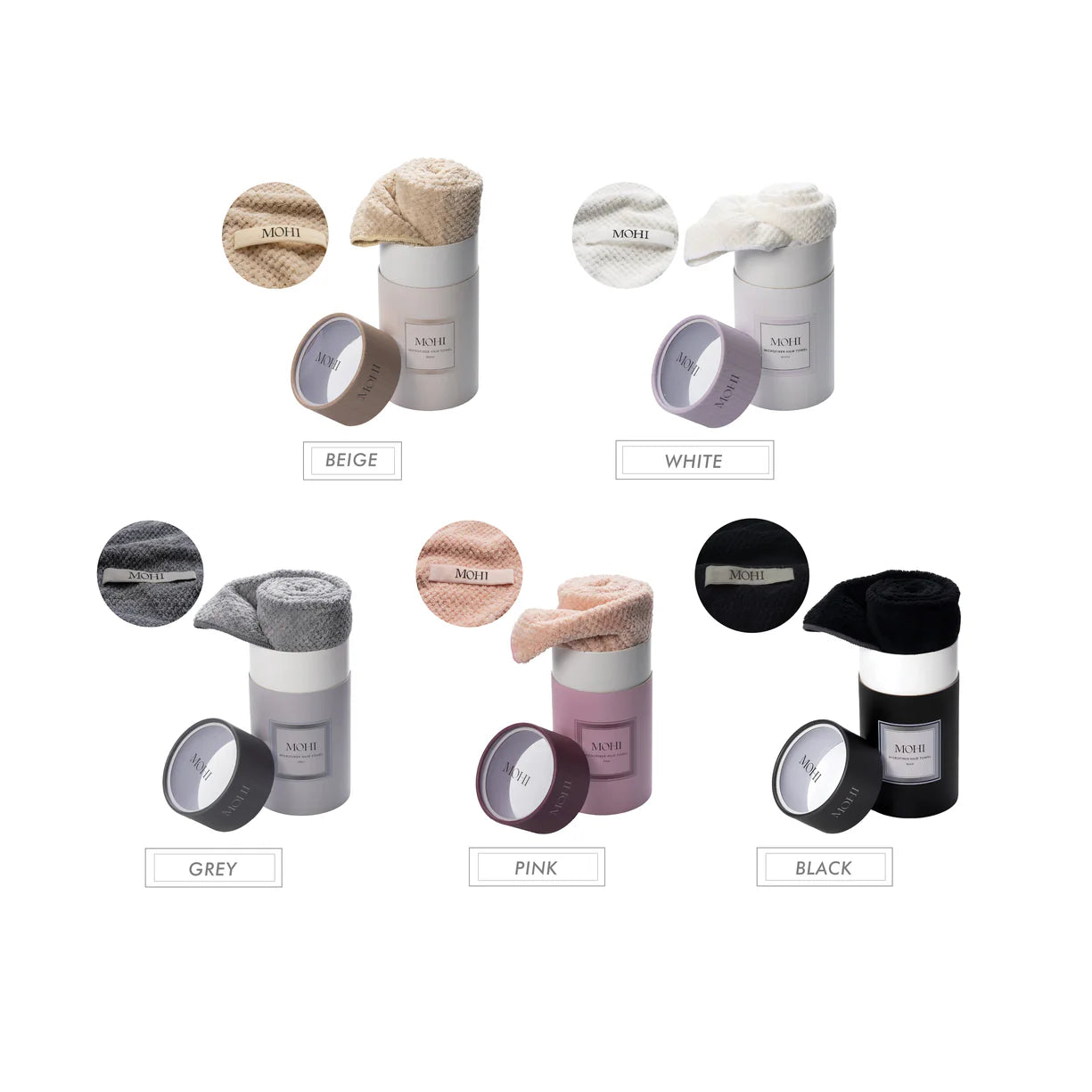 MOHI Microfiber Hair Towel