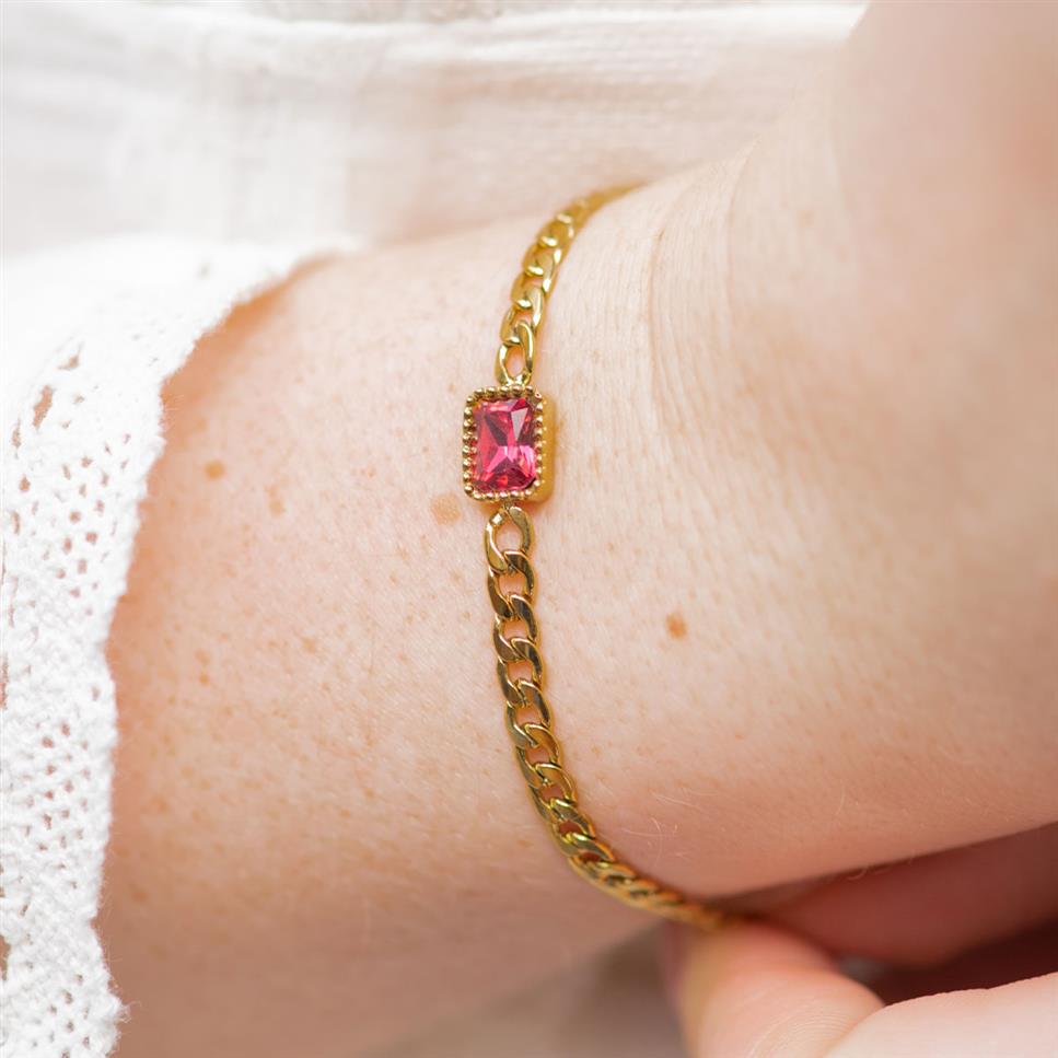 iXXXi Jewelry Pulsera Classic Miracle Rosa