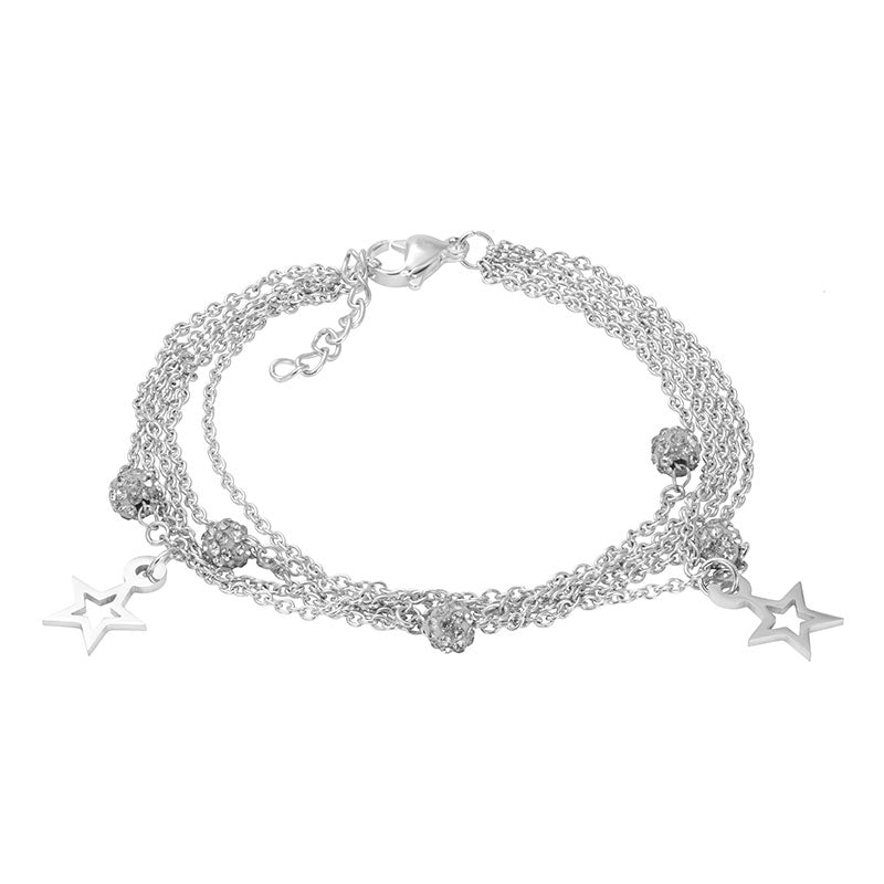 Armband Chain Ball Star