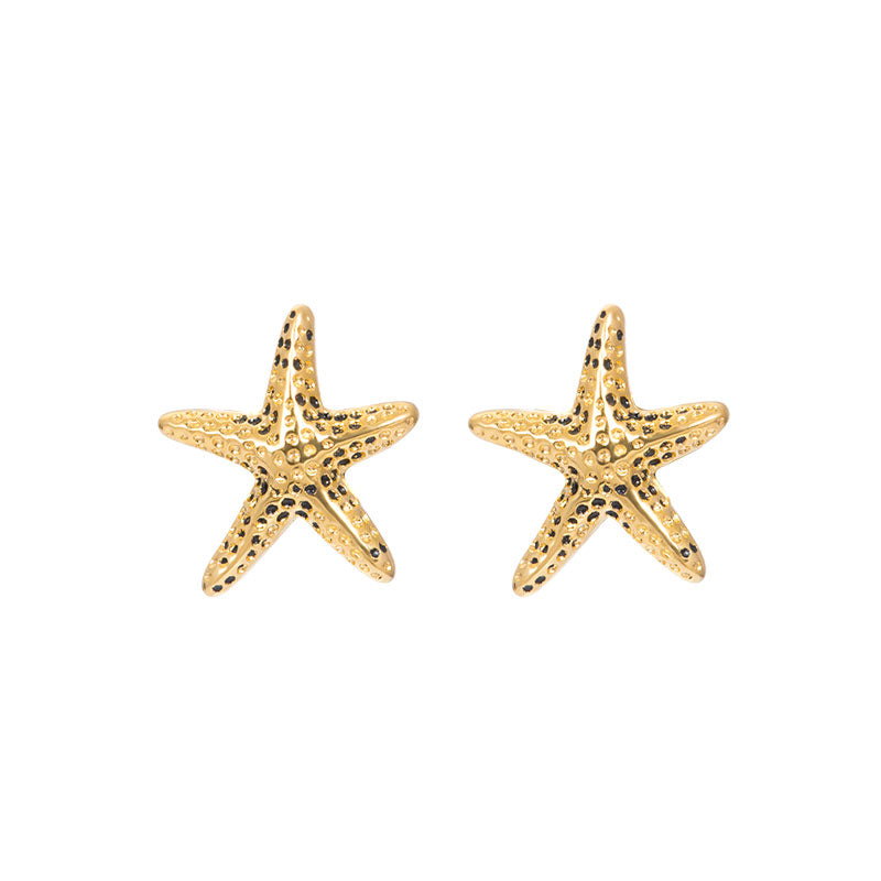 Ear studs Sea Star