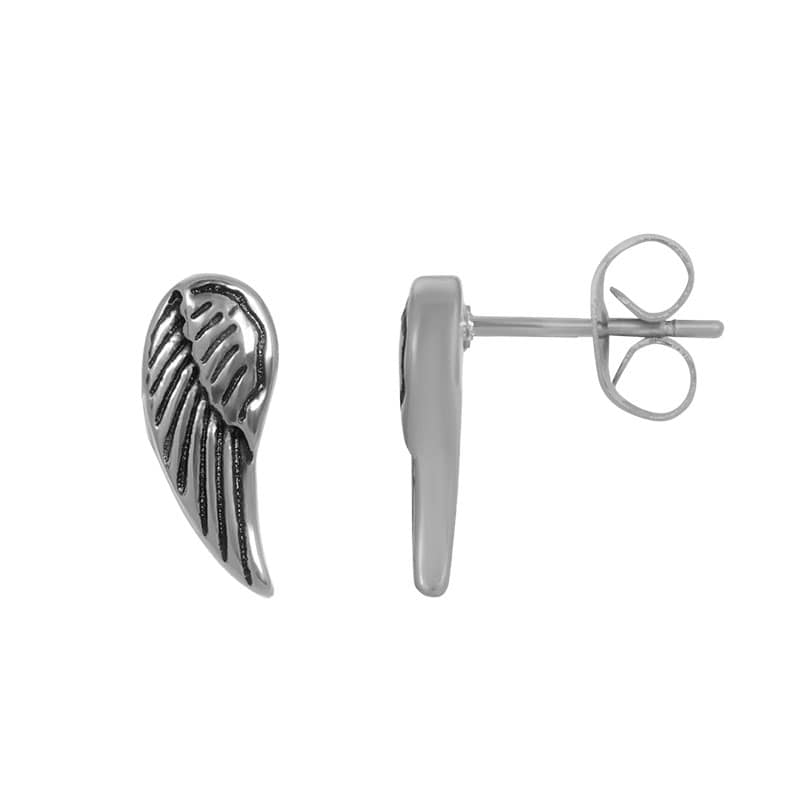 Ear studs Angel wings