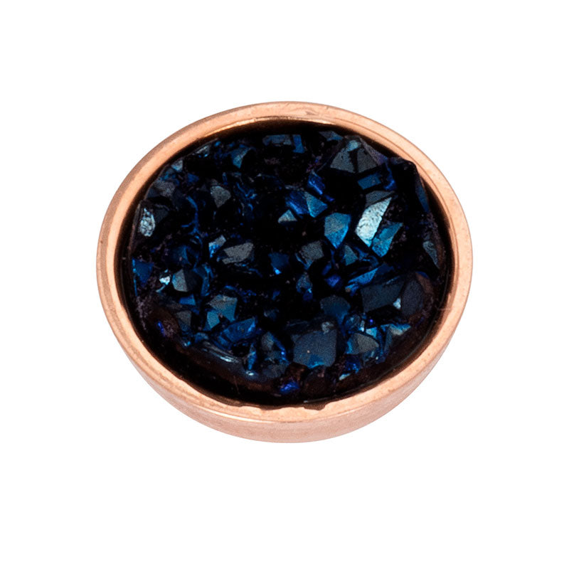 Top Part Drusy Dark Blue