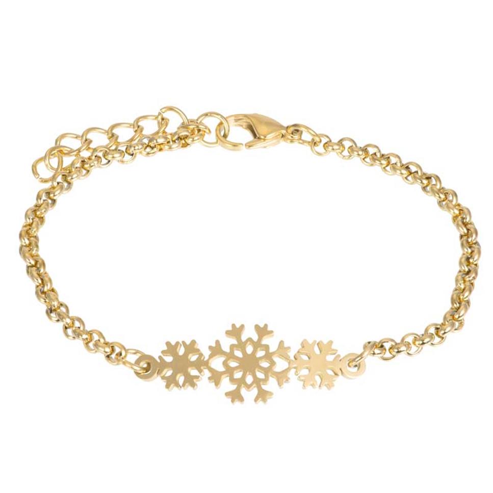 iXXXi Jewelry Pulsera Copo de Nieve 17+3cm