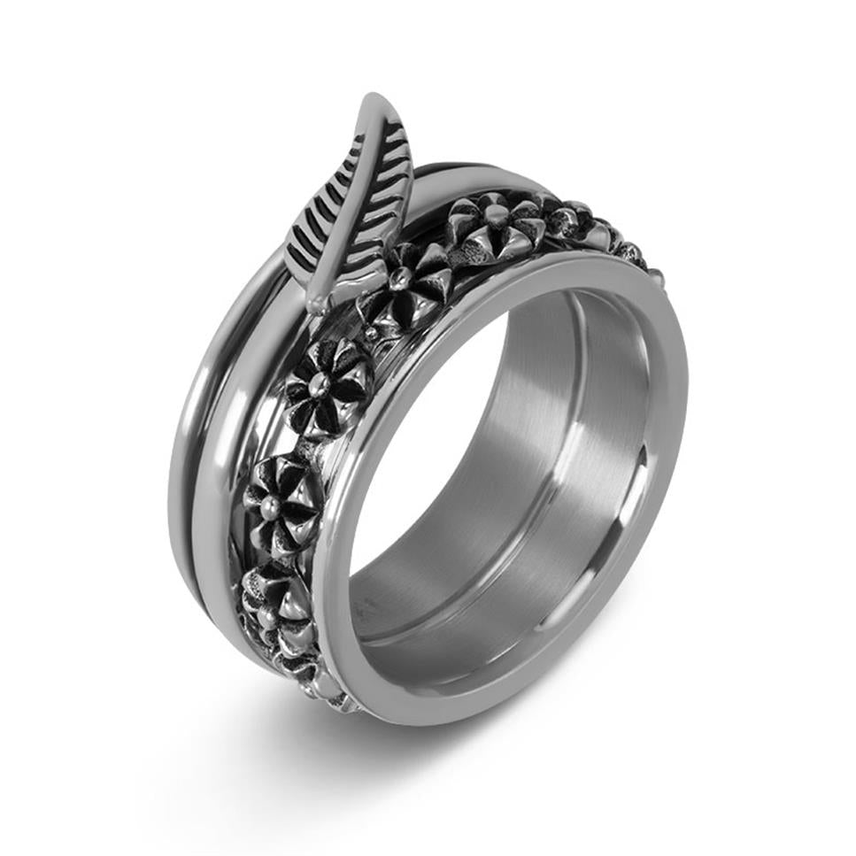 Anillo de relleno de joyería iXXXi Símbolo Pluma 2 mm